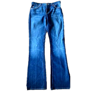 David Kahn Flare Bootcut Premium Denim Jeans Medium Wash Size 29 Made in USA
